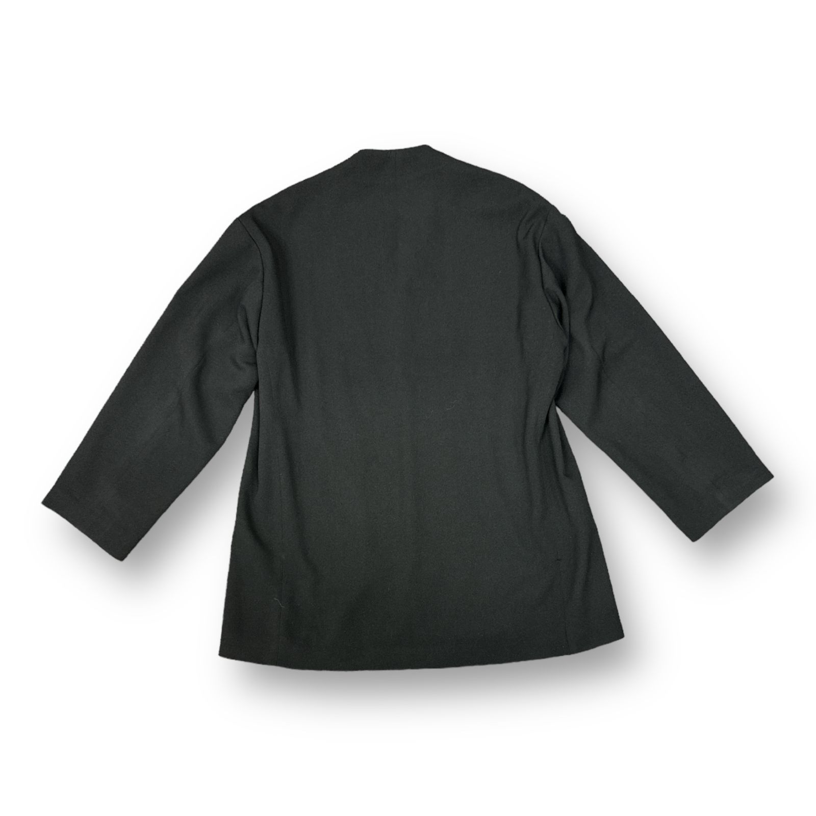 定価52800円 LAD MUSICIAN 22AW COLLARLESS JACKET カラーレス