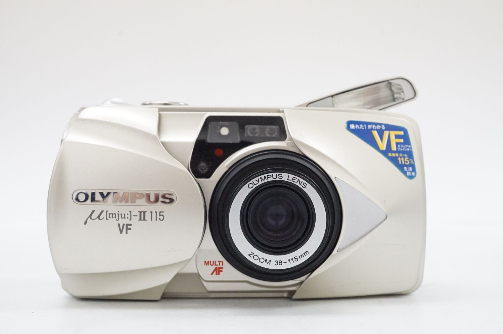 OLYMPUS μ Ⅱ Zoom オリンパス コンパクトフィルムカメラ 中古】OLYMPUS オリンパス μ[mju:]-II ミューII ZOOM VF