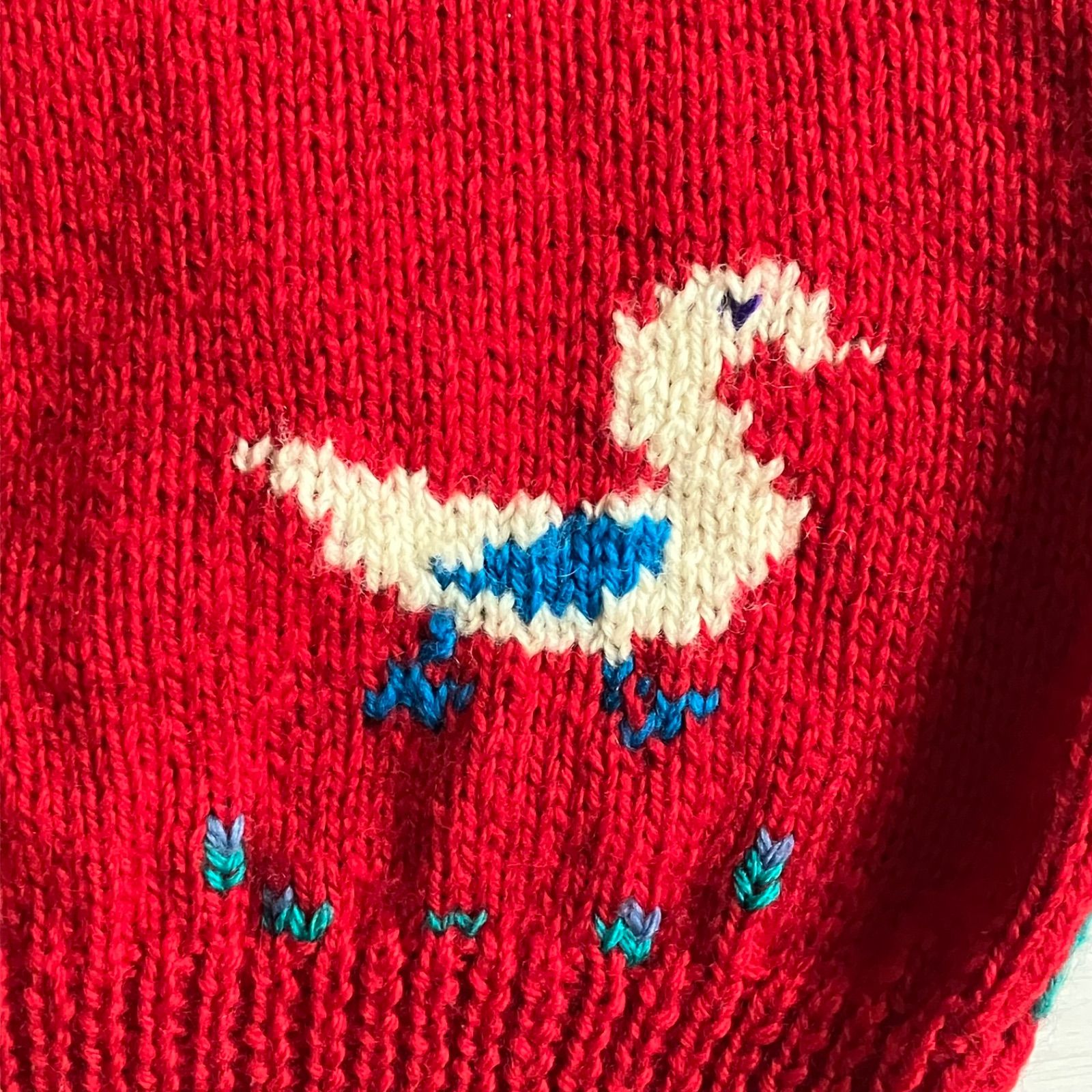 松村北斗 着用 牧場ニット ベスト allen solly Mサイズ ヴィンテージ