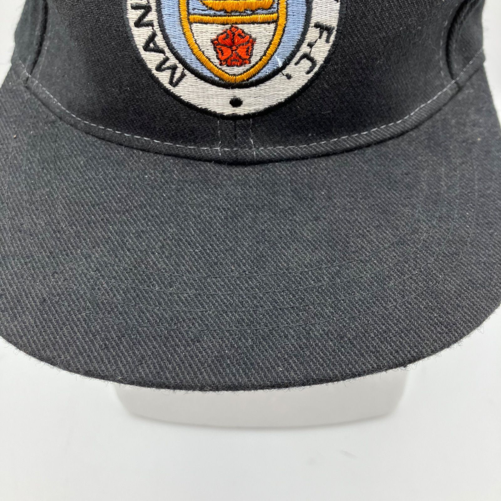 マンチェスターシティ オフィシャル ロゴワッペン キャップ 6パネル サッカー Manchester City マンチェスターシティ ロゴ キャップ スナップ
