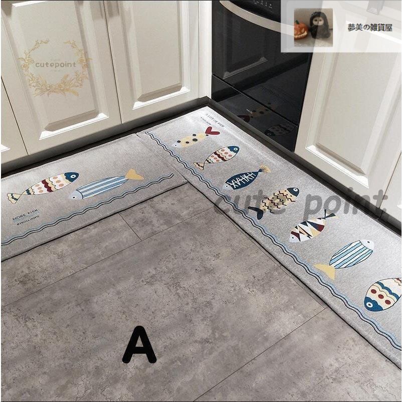 100*120cm ホーム＆キッチン キッチンラグ カラー マット ラグマット 洗濯いらず カーペット 北欧 キッチンマット 洗濯いらず おしゃれ 北欧 キッチンラグ 滑り止め ラグマット 無地 キッチン 台所 新生活 カラー ホットカーペッ