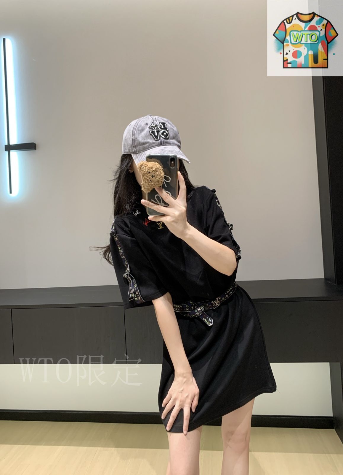 エネ　LOUIS VUITTON ワンピース 涼しげワンピ♪】Louis Vuitton モノグラム ワンピース (Louis