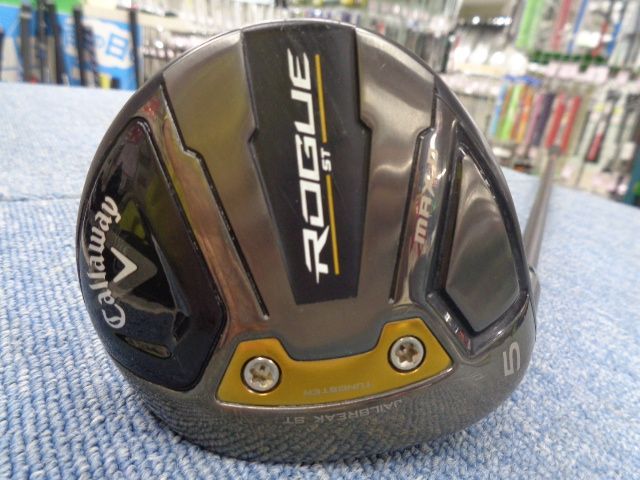 【美品】CallawayキャロウェイROGUE ST MAXD 3Ｗ レフティー キャロウェイゴルフ／ROGUE ST／ROGUE ST MAX D フェアウェイ