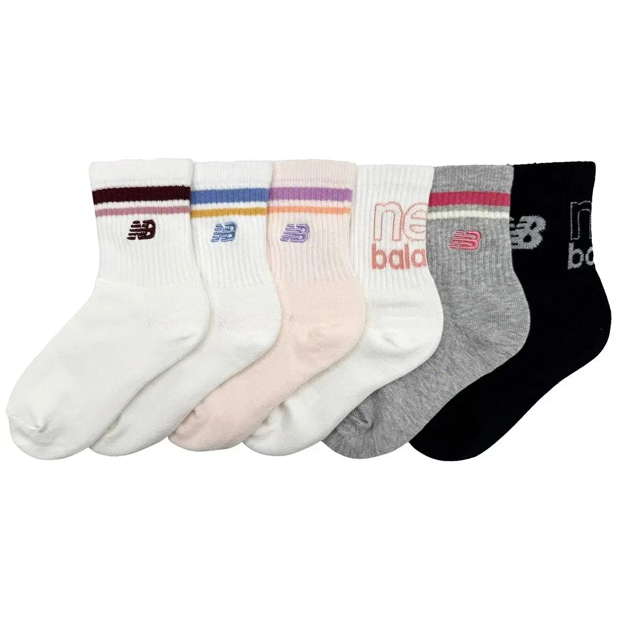 【雷市場（ポンジャン）商品韓国直送】 New Balance(ニューバランス) トゥイーン ソックス セット ( L M S )