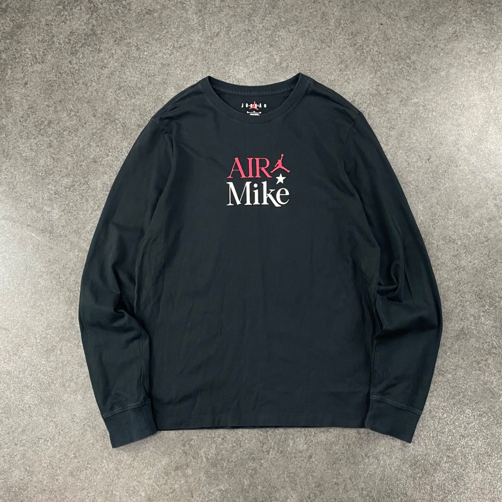 美USED NIKE Air Mike Jordan Brand L/S Tee Dunk High Black ナイキ 