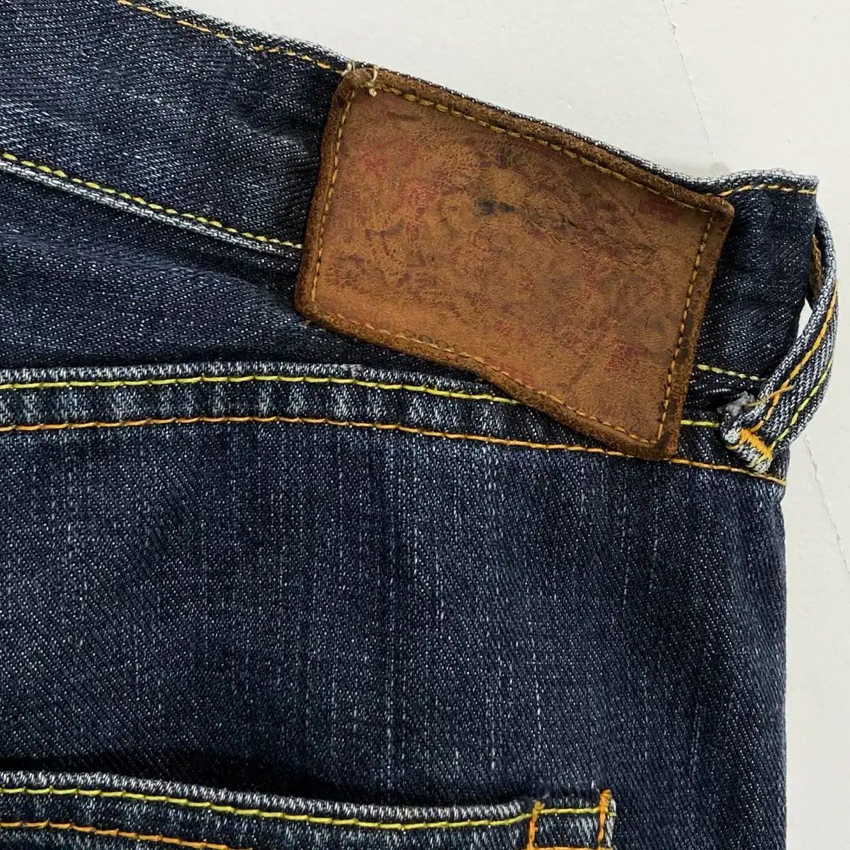 エビス ハーフデニム w34 EVISU(エヴィス) デニム ハーフパンツ W34 Evisu Jeans Shorts