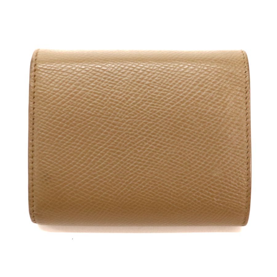 CELINE 三つ折り財布 ベージュ/ブラウン お勧め✨ CELINE 三つ折り財布 ベージュ/ブラウン 箱付き - メルカリ