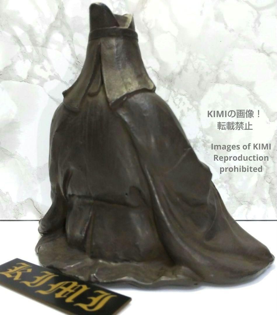 上杉謙信 銅像 銅製 高さ13.5cm 幅15cm 奥行10.2cm 東京 帝国 大学