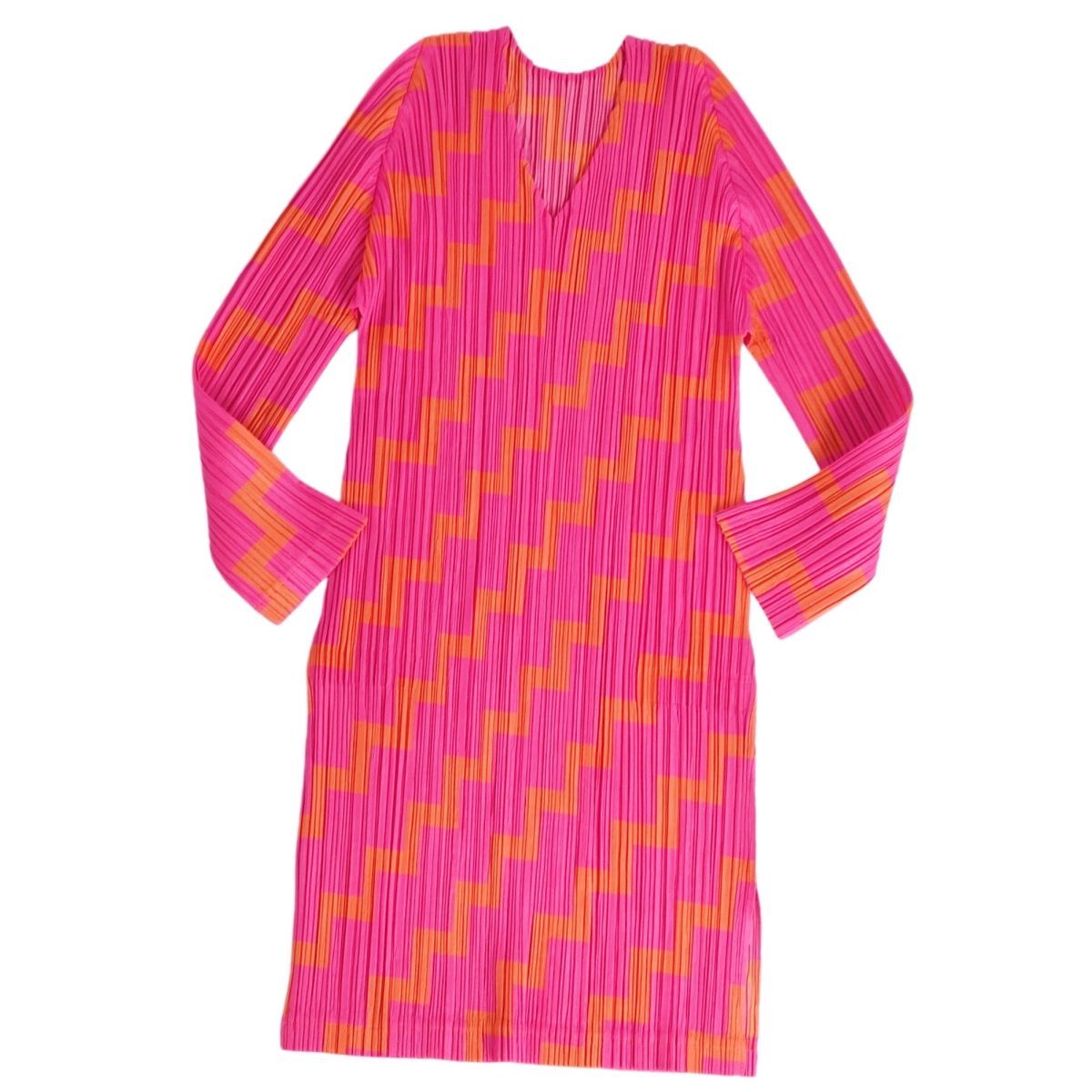 極美品 プリーツプリーズ イッセイミヤケ PLEATS PLEASE ワンピース