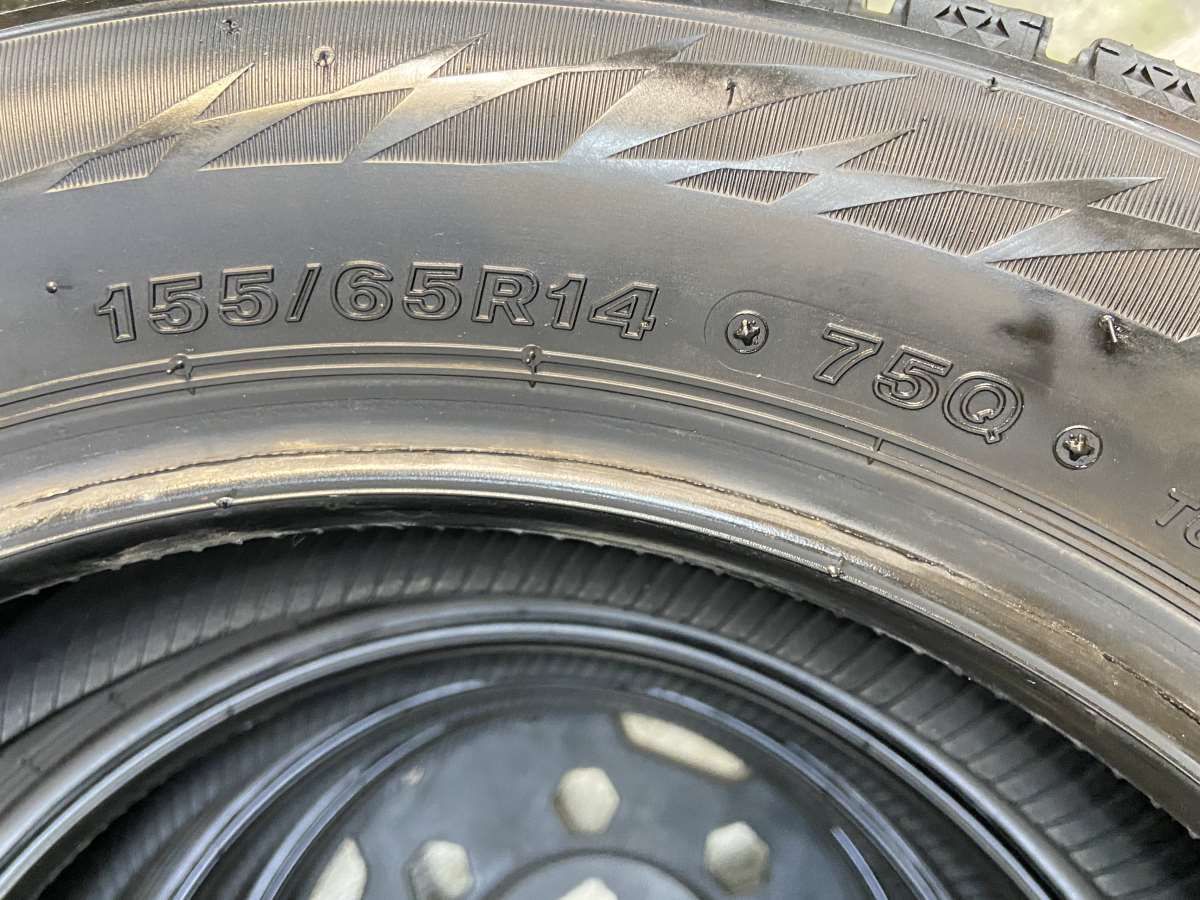 155 65R14 ブリヂストン ブリザック VRX2 タイヤ スタッドレスタイヤ 4本セット w14250828086 FFCRYSTALESIA_COM