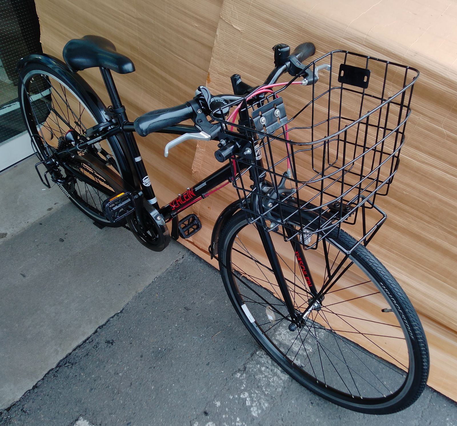 ブリヂストン シュライン 24 カゴ付き 2025 自転車 7段変速 ブリヂストン シュライン 24 カゴ付き 2025 自転車 7段変速