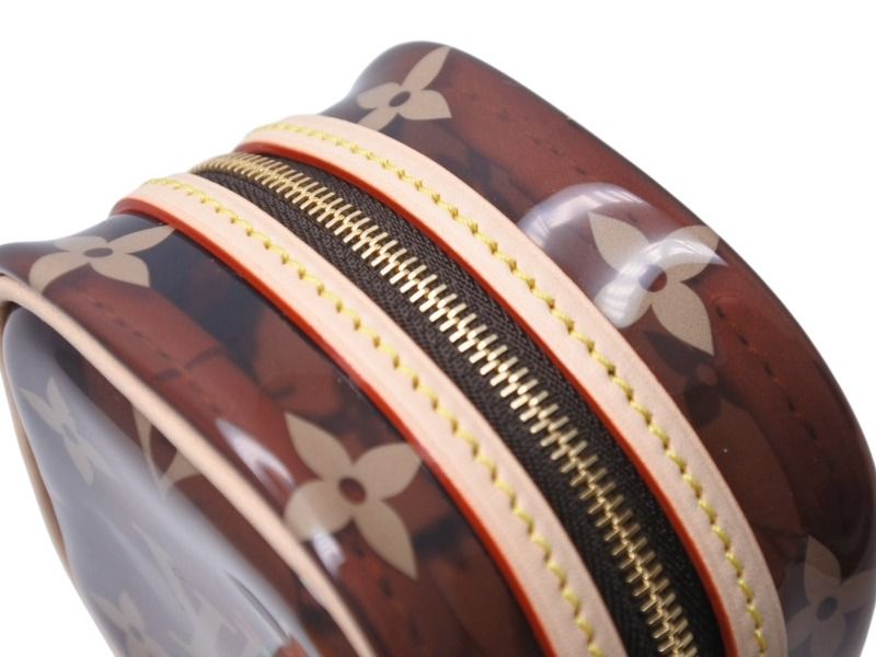 ルイヴィトン　村上隆　ポルトモネ　キューブ　チェリーブラウン　M14943 新品 LOUIS VUITTON ルイヴィトン コインケース LV×TM ポルトモネ