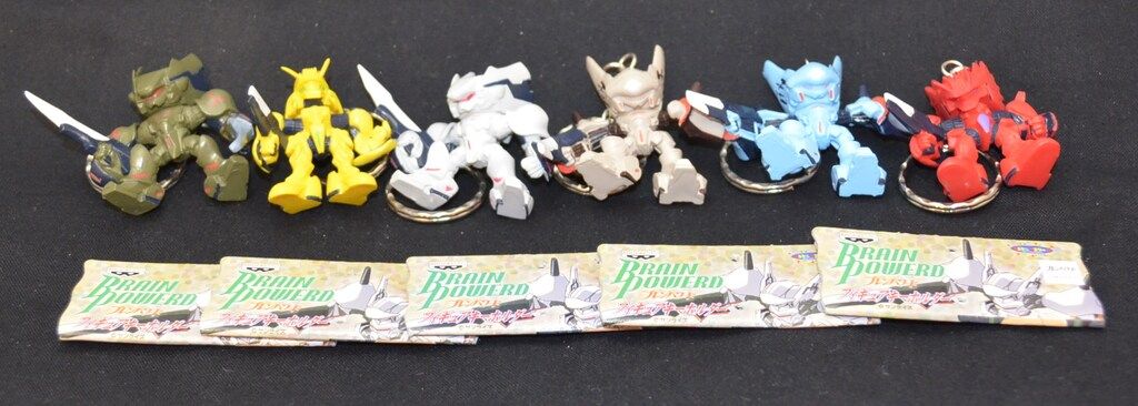 バンプレスト フィギュアキーホルダー/ブレンパワード 全6種セット