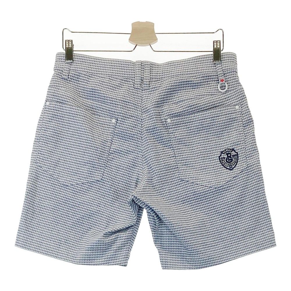 サイズ：4 PEARLY GATES パーリーゲイツ ハーフパンツ ハート 総柄