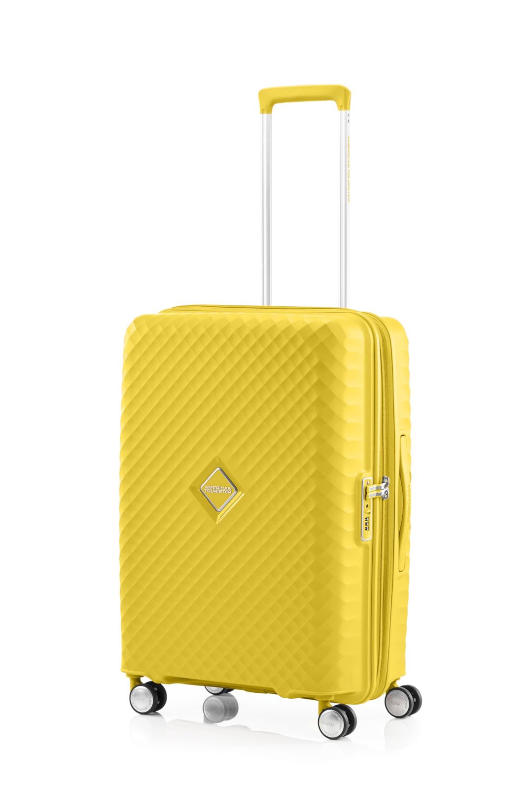 エキスパンダブル 3.8kg 66cm 69L 軽量 中型 4ー6泊 Mサイズ スピナー66 SQUASEM 大容量 スクアセム キャリーケース スーツケース アメリカンツーリスター