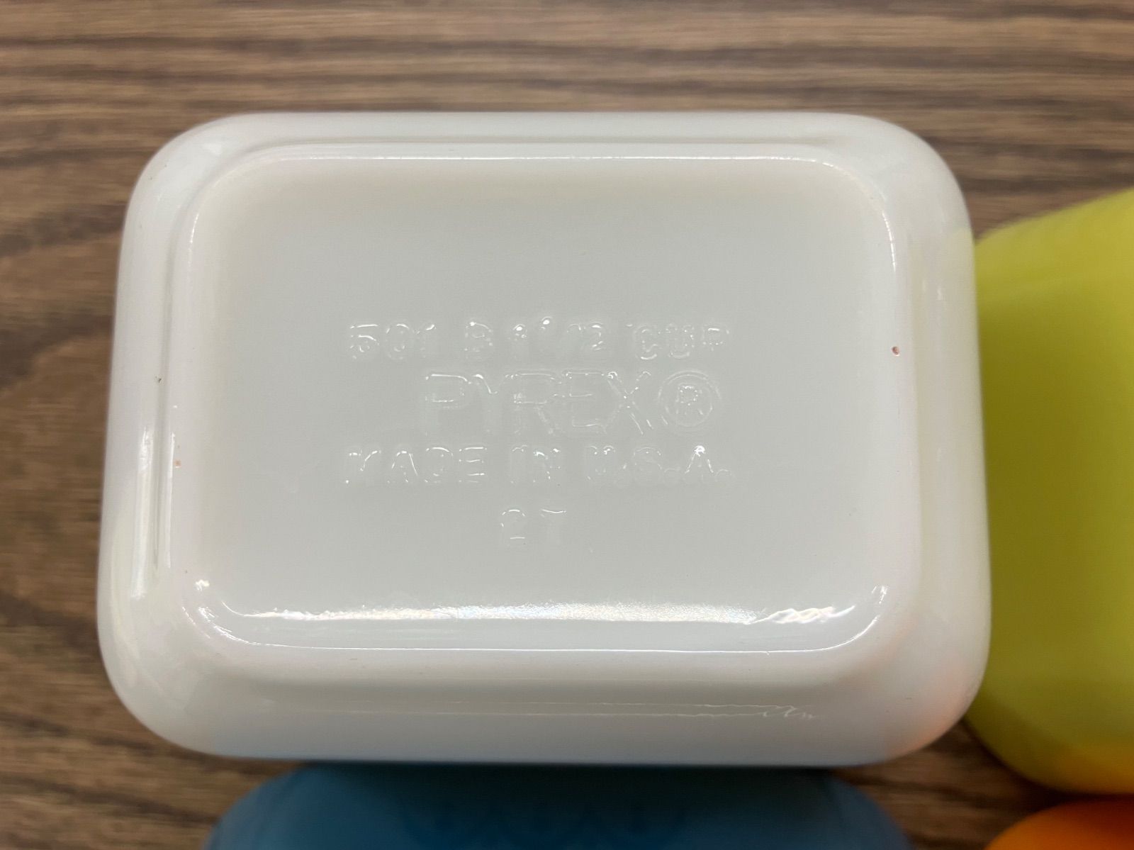 オールドパイレックス PYREX レフリジレーター 保存容器 蓋付き ガラス