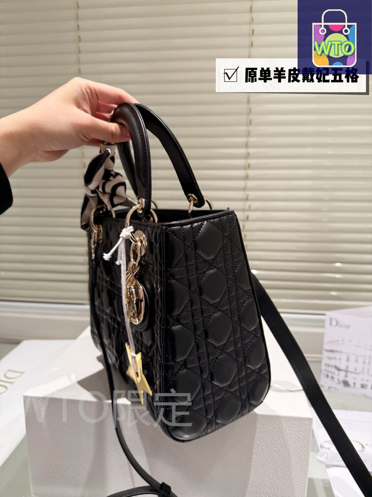 【DIOR】☆上品でエレガント☆Lady Dior バッグ ミニ 今日特価】Dior Mini Lady Dior ディオール ミニ レディー