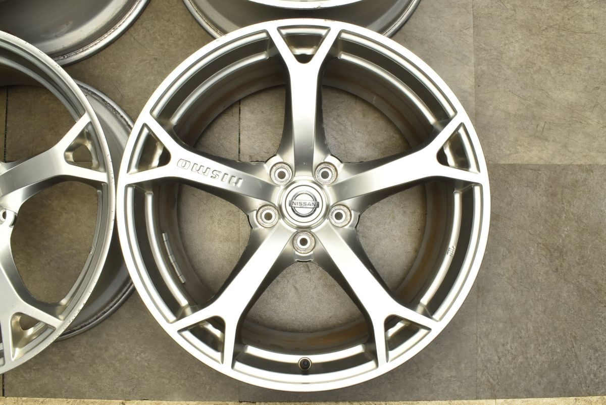 z34 純正 バージョンニスモ ホイール 9.5j+40 4本通し 4本同サイズ