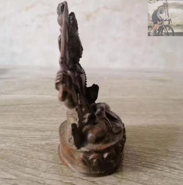 仏教美術 文殊菩薩仏像 奉納仏像 鎮宅 辟邪 開運 工芸品 置物 - メルカリ