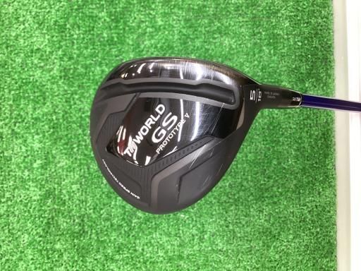本間ゴルフ TOUR WORLD GS PROTOTYPE V 5W フェアウェイウッド FW 純正特注シャフト フレックスS メンズ 男性用 右利き 右用 Cランク ゴルフクラブ
