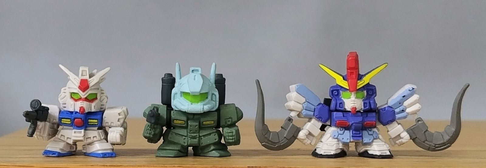 SDガンダムフルカラー　ごちゃ混ぜセット SDガンダムフルカラー セット ダブルゼータガンダム zzガンダム