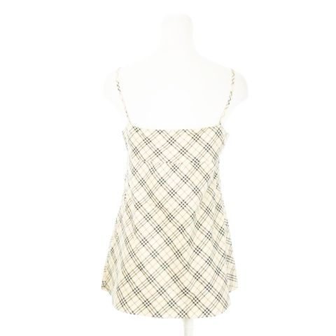 ノバチェック ロゴ刺繍