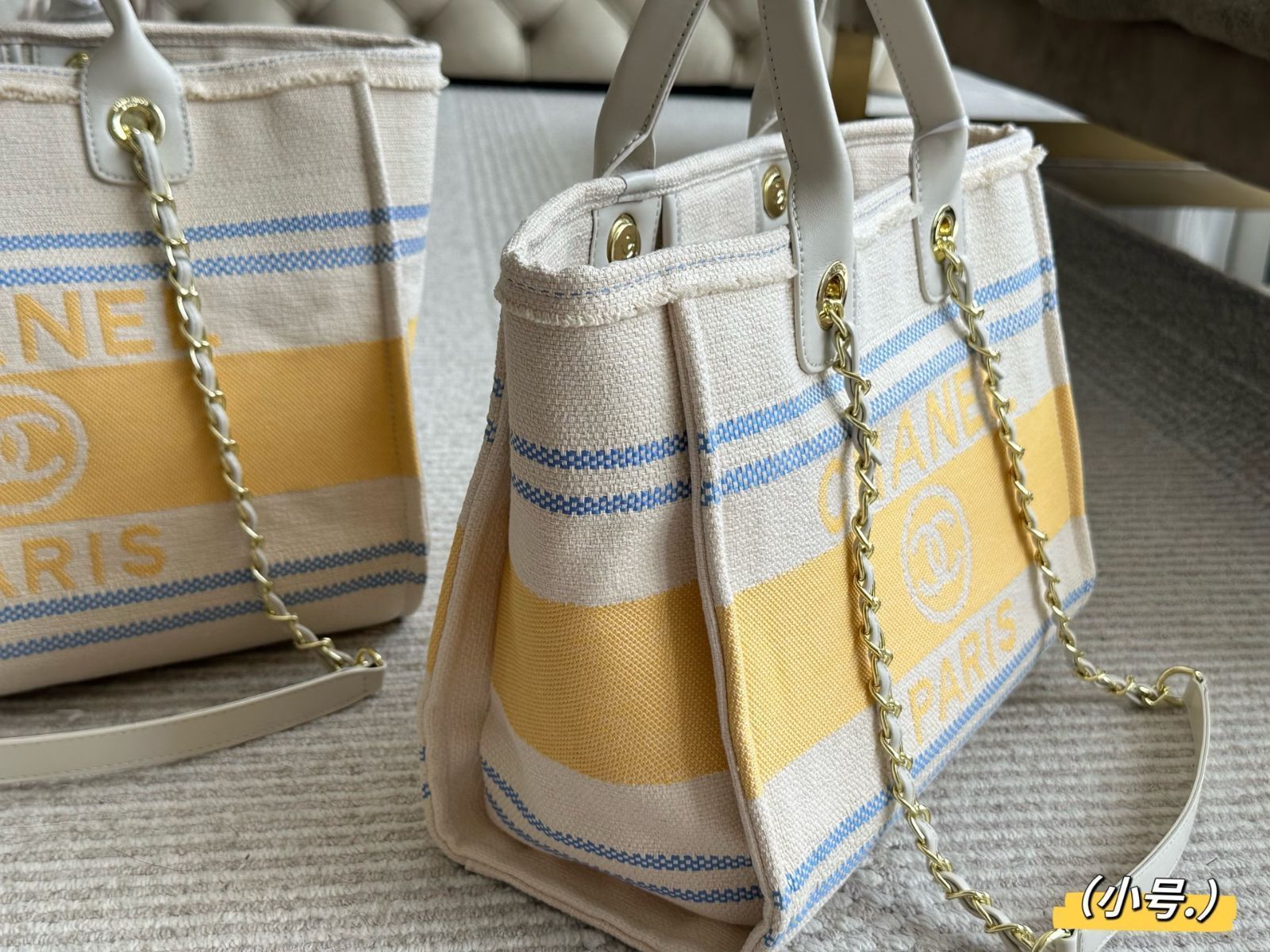 今日特価】Chanel 25C Pre-Spring Resort Collection Beach Tote
