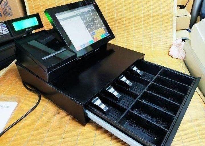 カシオレジスター V-R200 タッチ操作設定無料Android 353505n