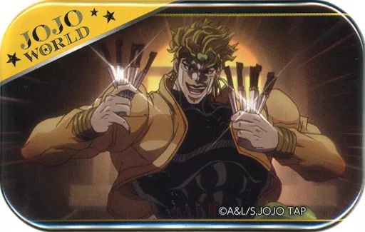 中古】バッジ・ピンズ DIO(ナイフ) カド丸缶バッジ 「ジョジョの奇妙な