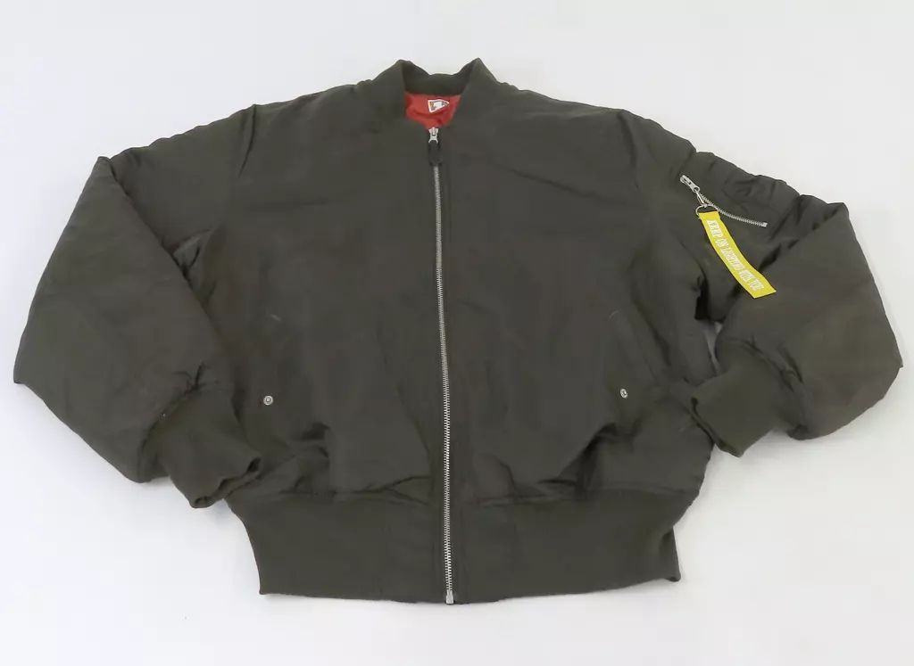 楠木ともり　KOL_MA1 JACKET Tシャツセット 中古】アウターウェア 楠木ともり KOL MA-1 ジャケット カーキ L