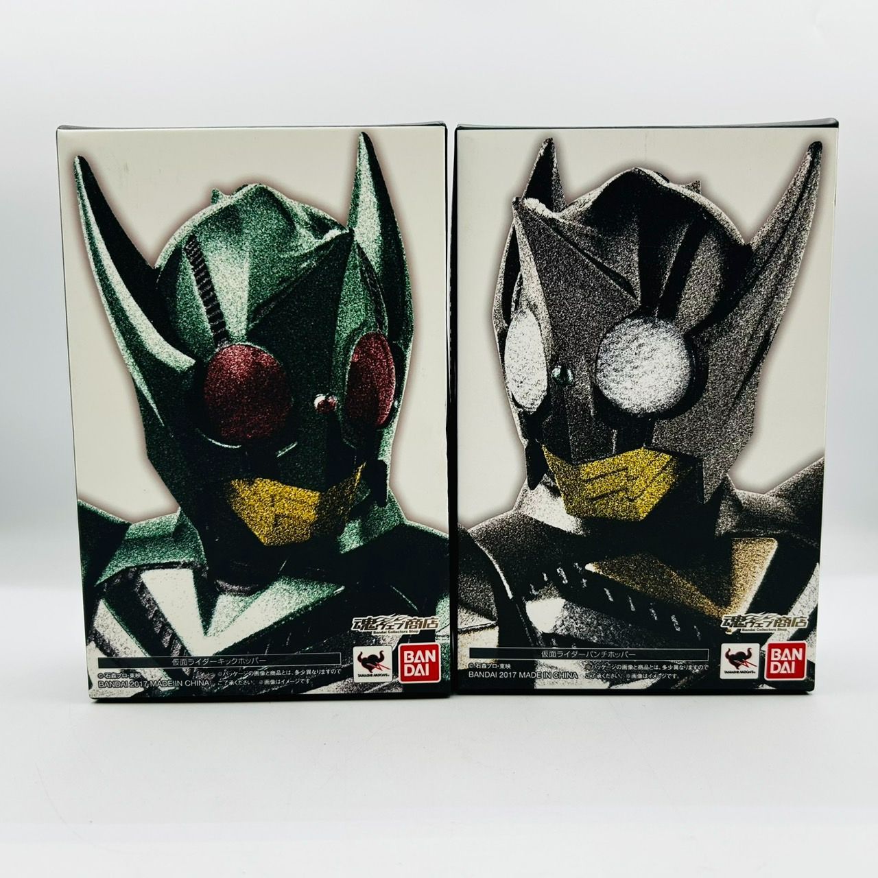 S.H.Figuarts 真骨彫 仮面ライダー パンチホッパー キックホッパー フィギュア 2体 セット | MASKED RIDER BANDAI
