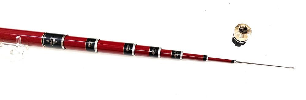 2 がまかつ がま鮎 競技 V6 引抜早瀬 90 鮎竿 Σ05