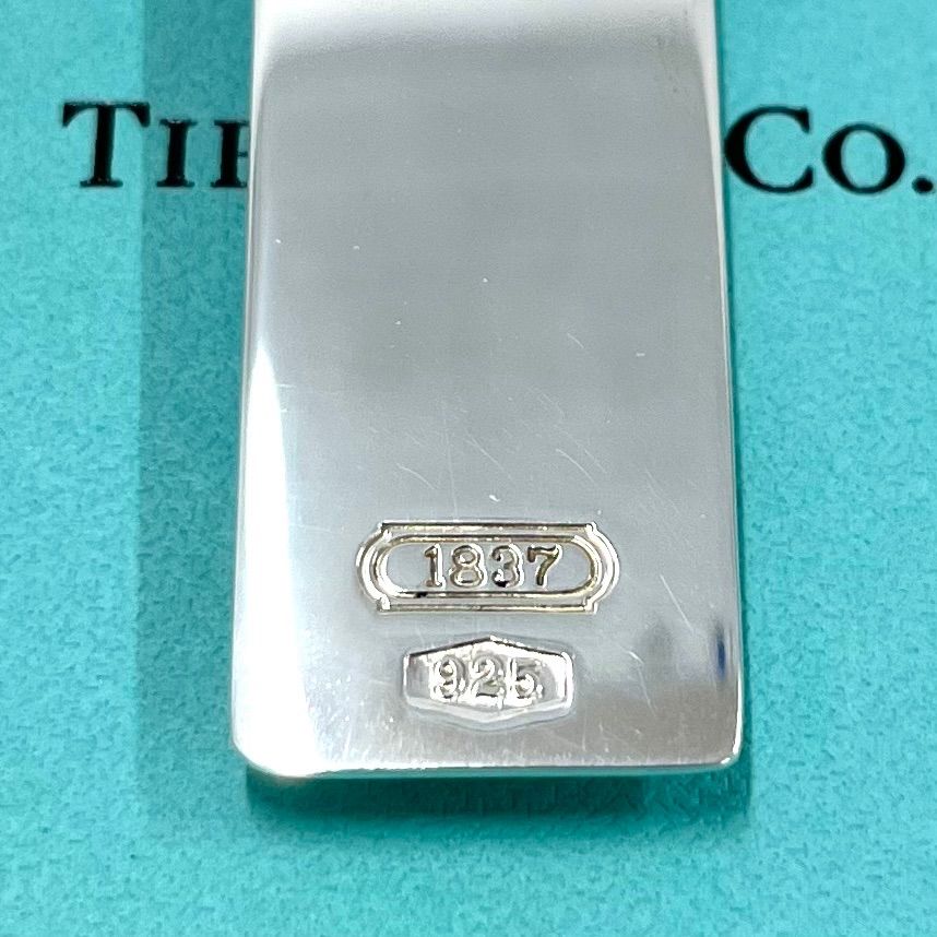 最新入荷 美品 マネー Tiffany 925 ティファニー マネークリップ 