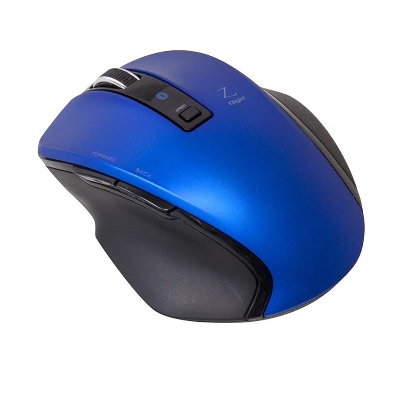 Digio2 究極のカタチ Bluetoothマウス 5ボタン Blue LED Sサイズ ブルー Z8319 1