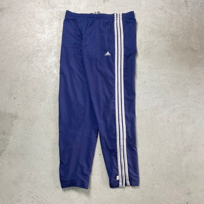adidas アディダス ナイロンパンツ　Oサイズ adidas - adidas／ナイロンパンツ／サイズO／ブラックの通販 by