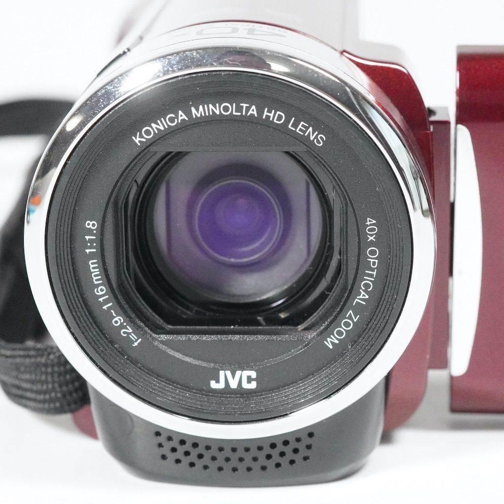 JVC Victor Everio GZ-E117-R レッド JVC Victor Everio GZ-E117-R レッド 動作OK 返金保証 /2064