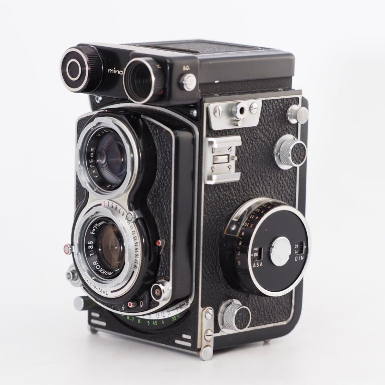 minolta AUTOCORD CDs型　【希少】 Yahoo!オークション -「minolta autocord cds」の落札相場・落札価格