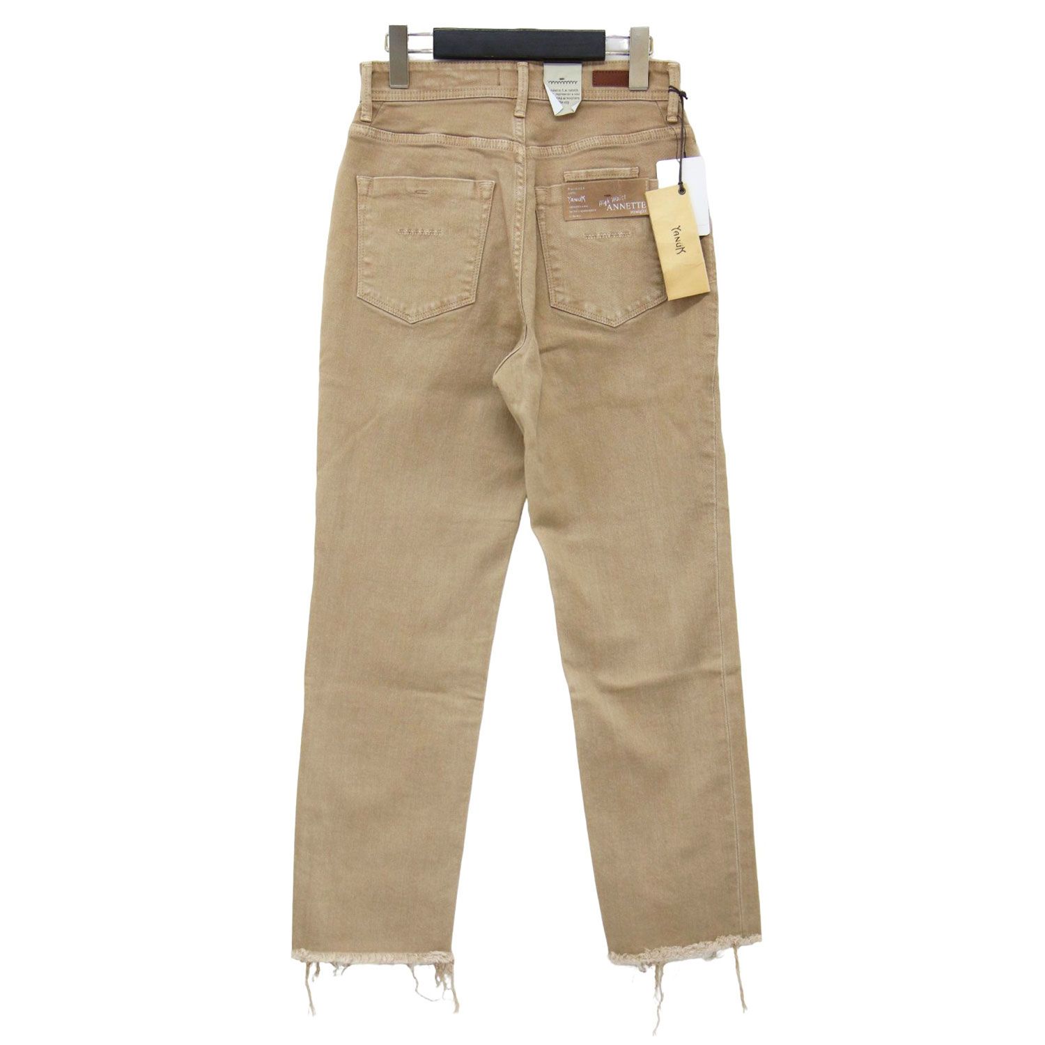 ヤヌーク JAPAN DENIM ハイウエスト カットオフ ストレート 21