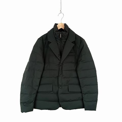 ウールリッチ WOOLRICH 2WAY ダウン ジャケット COMMUTING 2IN1 BLAZER M 黒 ブラック