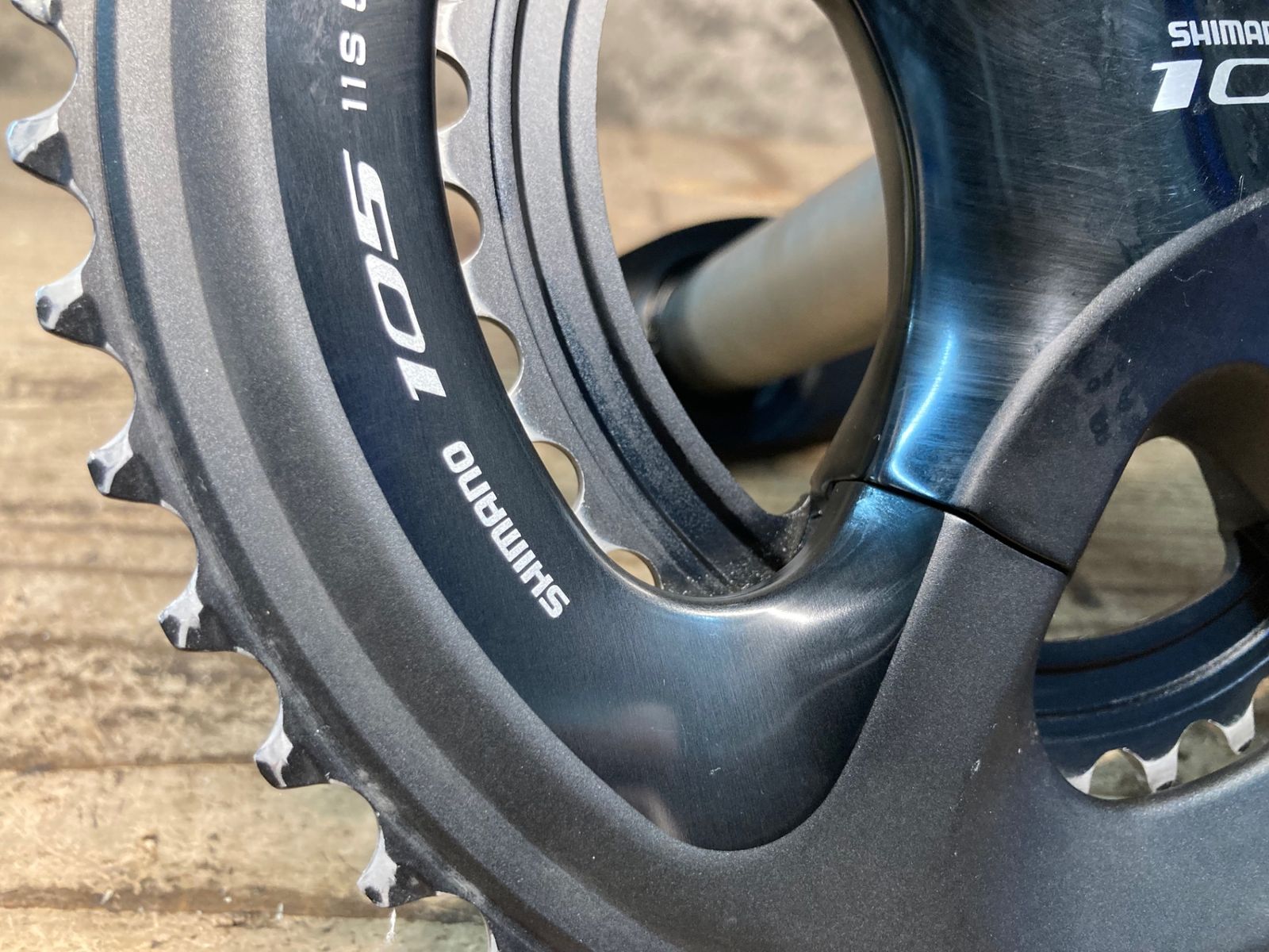 JD244 シマノ SHIMANO 105 FC-5800 クランクセット 170mm 50/34T