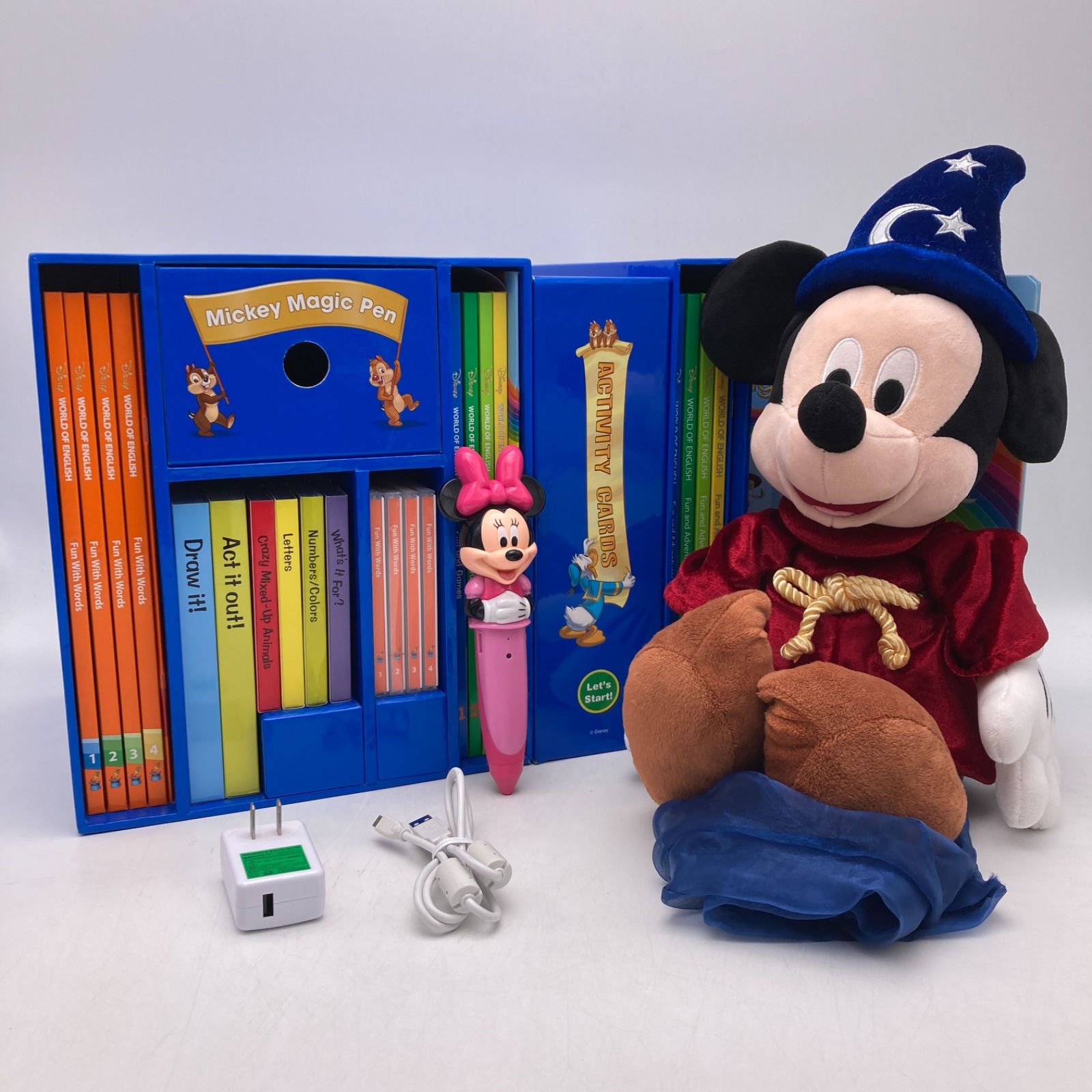 Disney World of Englishマジックペンセット 2020年購入 ミッキーマジックペンセット＆アドベンチャーセット