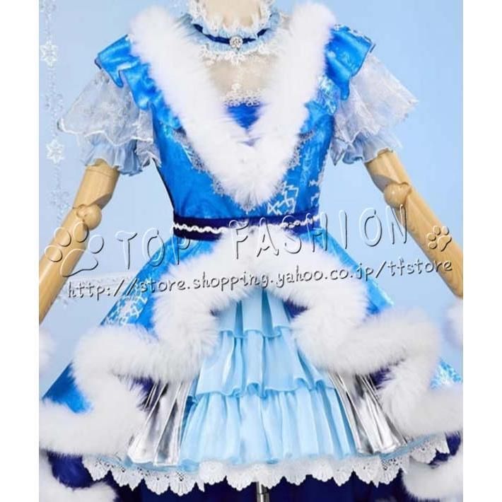 Love Live! ラブライブ 風 Aqours 水団 小原 鞠莉 |松浦 果南|黒澤ダイヤ クリスマス コスプレ衣装 ウィッグ 靴 道具別売りり