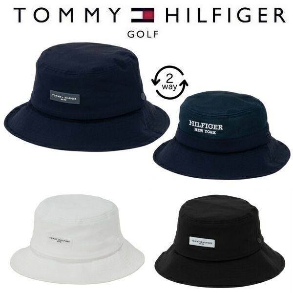 トミーヒルフィガー ゴルフ ハット デタッチャブル バケットハット メンズ レディース TOMMY HILFIGER GOLF THMB5S03