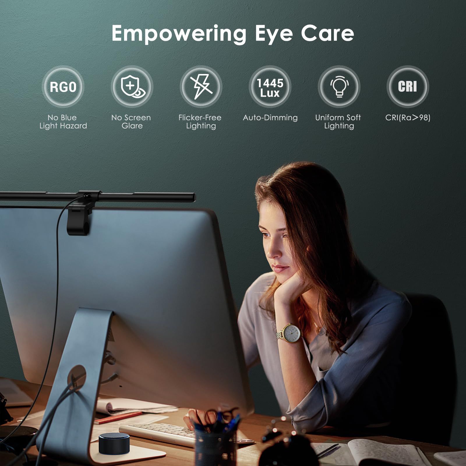 Quntis デスクライト モニターライト バーライト 51cm 無線リモコン 自動調光 1200Lux 高演色性 曲面モニター適用 USB モニター 掛け式 ゲーミング テレワーク LED バーライト USB給電 ClassicPro WWW_OLIVIERBERNSTEIN_COM