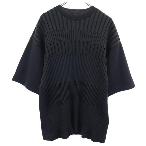メゾンスペシャル 日本製 半袖 Tシャツ 1 ブラック系 MAISON SPECIAL メンズ 古着 【231110】