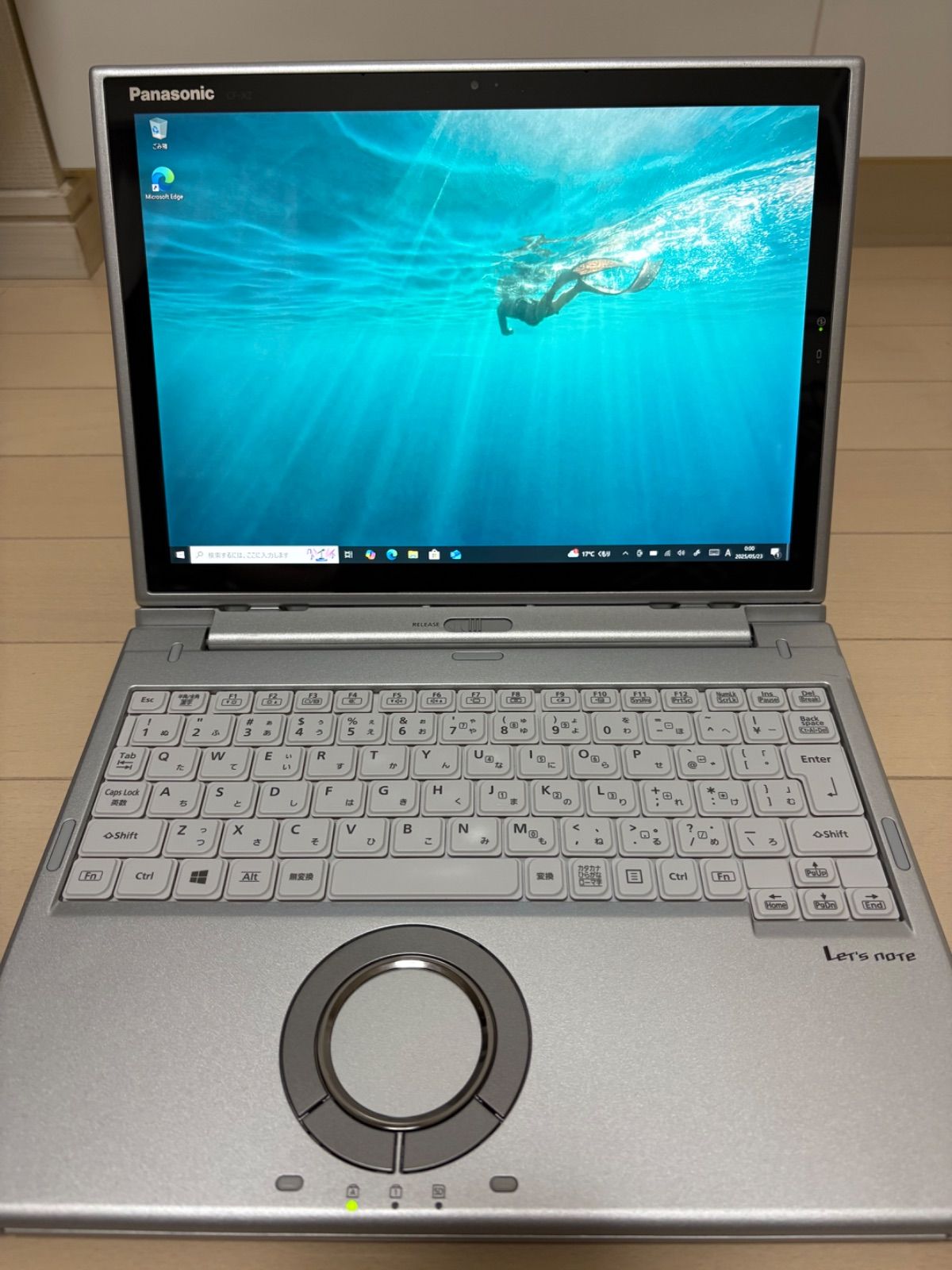 ほぼ美品/累積6600時間】Panasonic Let's note CF-XZ6 SSD256GB