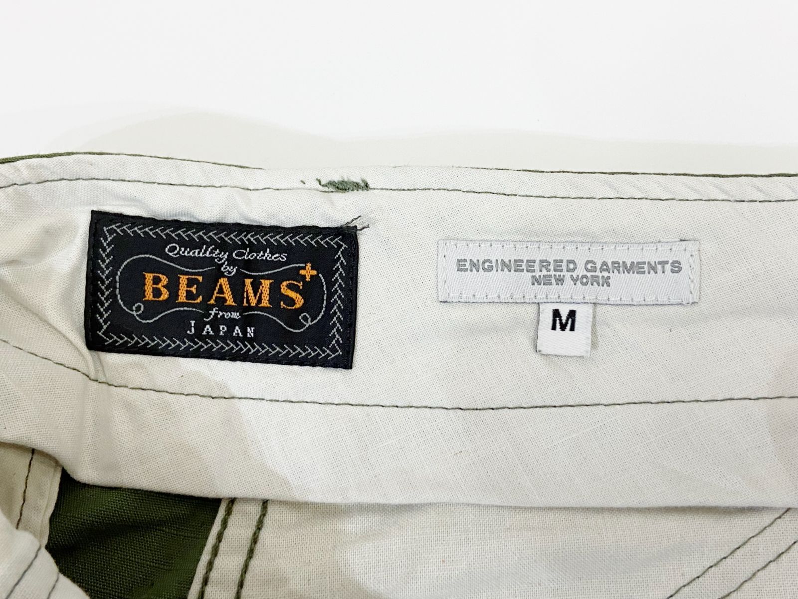 ENGINEERED GARMENTS × BEAMS PLUS 別注 Flight Pants Cotton Ripstop エンジニアードガーメンツ ビームスプラス フライトパンツ コットンリップストップ