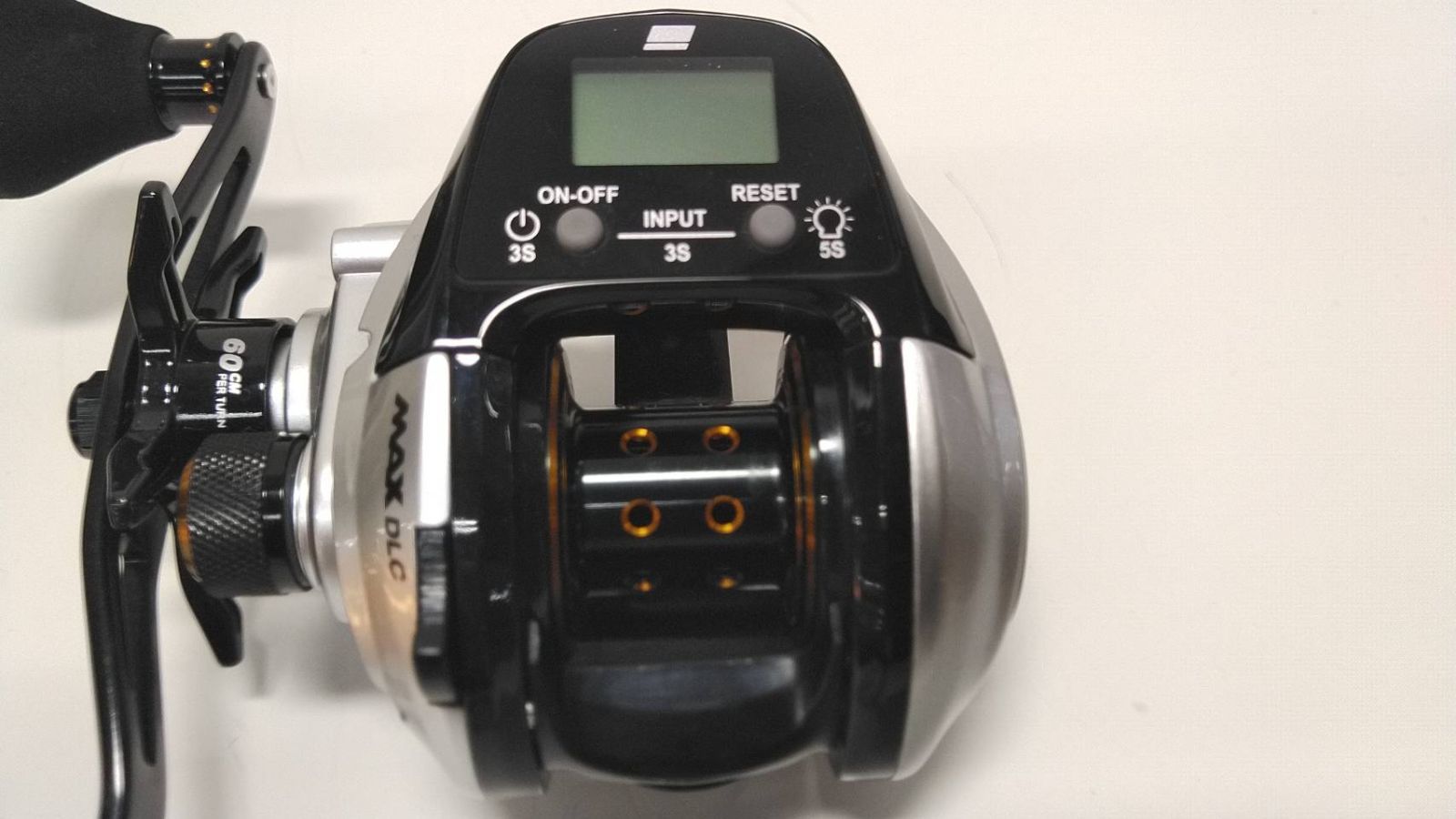 ＡＢＵ アブ ＭＡＸ ＤＬＣ Ｌ イカメタル タイラバ 船 カウンター付 小型両軸 リール 左巻き ０８