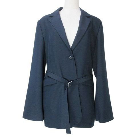 アニュアンス anuans 美品 フレアスリーブスリットジャケット ベルト  