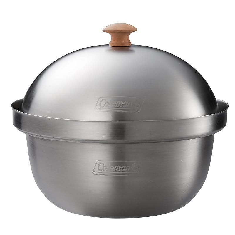 Coleman コールマン スモーカー コンパクトスモーカー ウッドチップ シルバー 約直径23.5×20.5 1